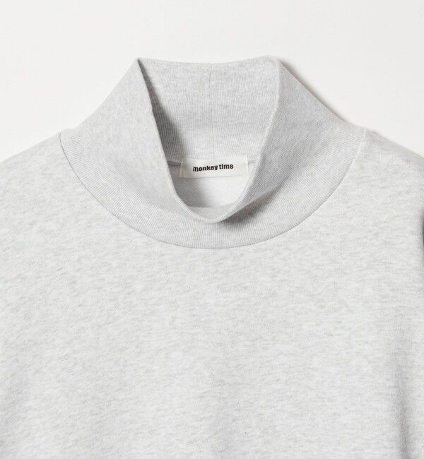 MONKEY TIME「テリーフリース ハイネック スウェット」|Tシャツ・カットソー|