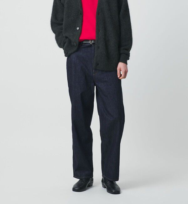 BEAUTY&YOUTH UNITED ARROWS「ワンウォッシュ バギー テーパード デニムパンツ」|チノ|