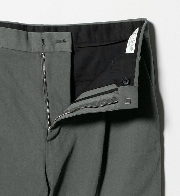 BEAUTY&YOUTH UNITED ARROWS「ヴィンテージライク ナイロン 1プリーツ ワイド パンツ NO.9」|チノ|