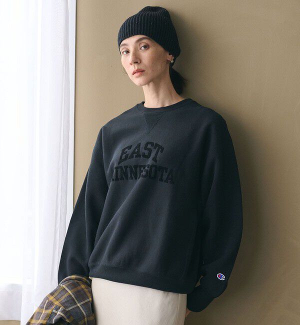 BEAUTY&YOUTH UNITED ARROWS「【別注】＜Champion＞プリント スウェットプルオーバー」|スウェット・ジャージ|