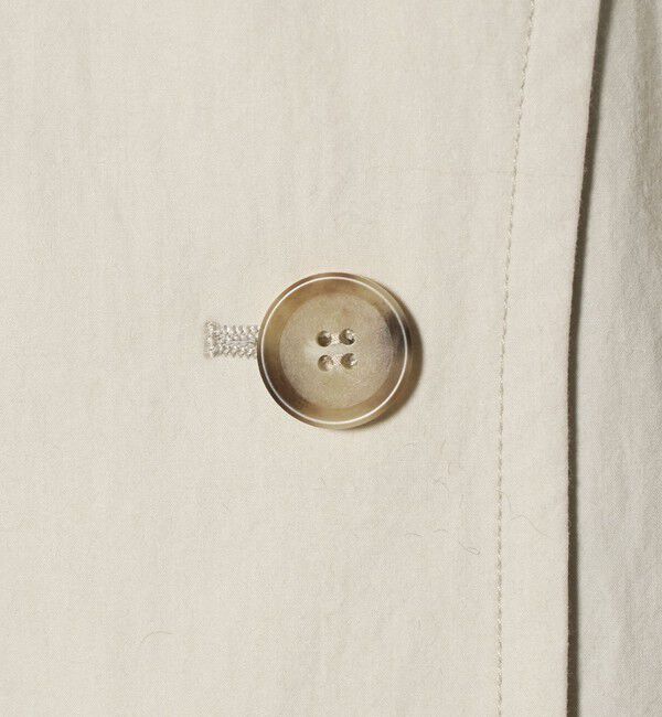 ATTISESSION「＜ATTISESSION＞コットン ナイロン カットオフ トレンチ コート」|トレンチコート|