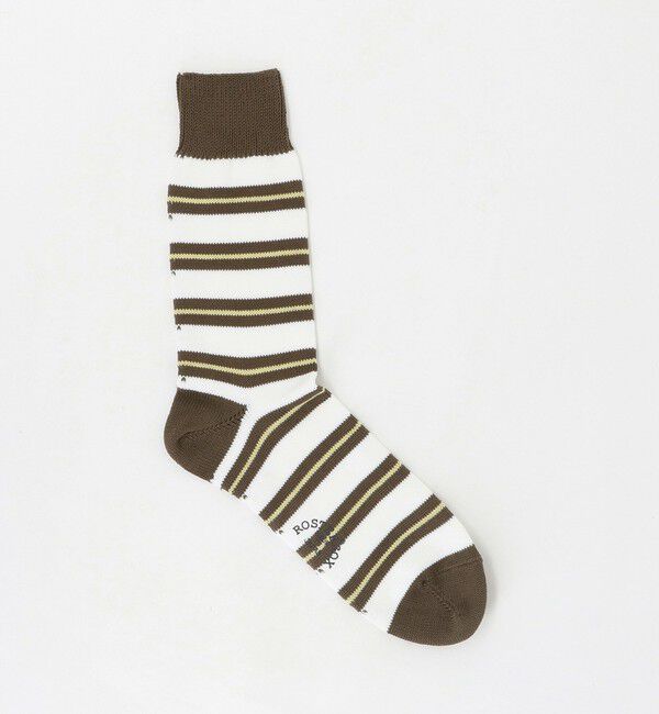 BEAUTY&YOUTH UNITED ARROWS「＜ROSTER SOX＞ボーダー ソックス」|ソックス|MD.BROWN