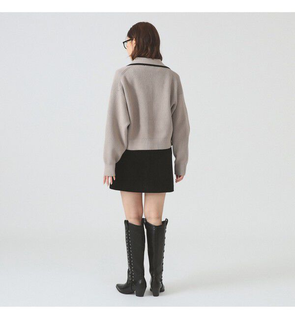 Ray BEAMS 「【別注】FRED PERRY / Tipped Collar Cardigan」|ニット・セーター|