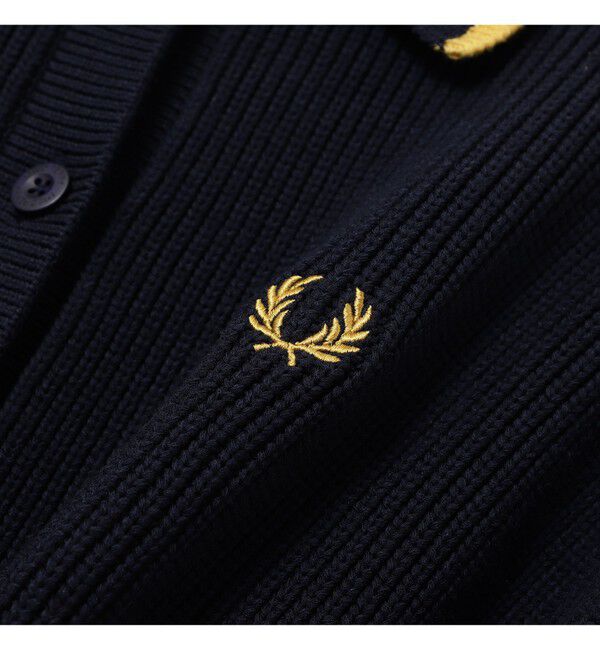 Ray BEAMS 「【別注】FRED PERRY / Tipped Collar Cardigan」|ニット・セーター|