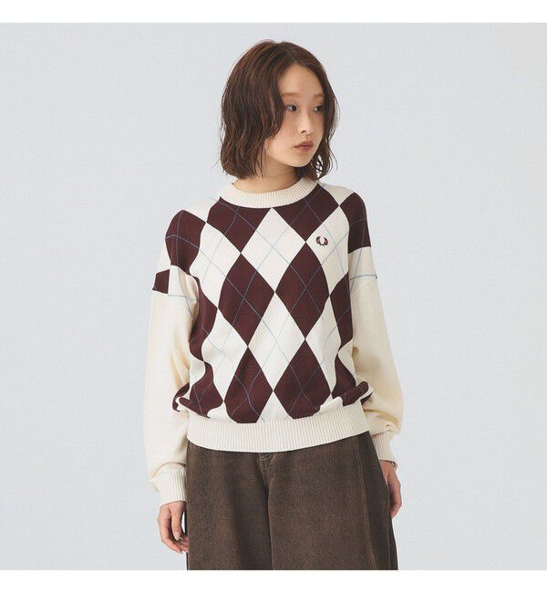 Ray BEAMS 「【別注】FRED PERRY / ARGYLE JUMPER」|ニット・セーター|