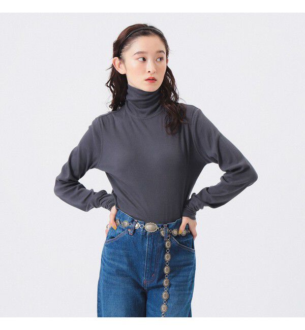 BEAMSBOY「リブタートル ロングスリーブ カットソー」|Tシャツ・カットソー|