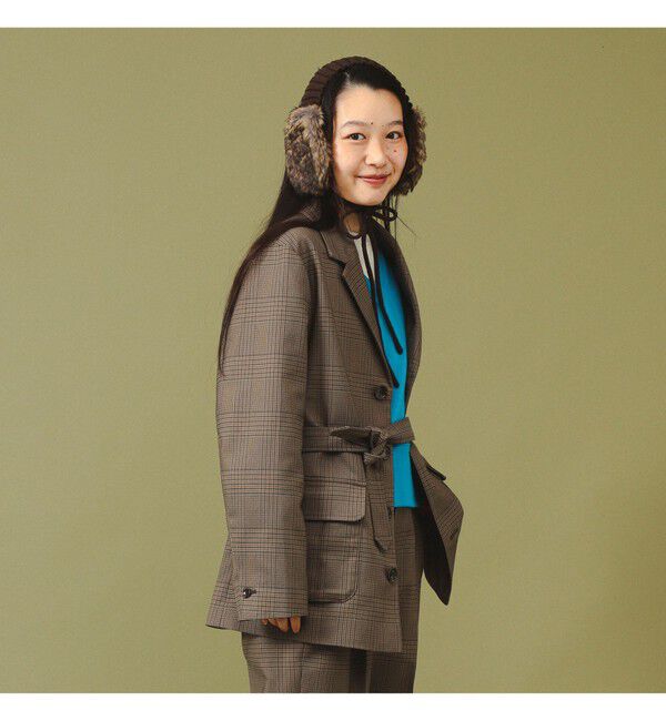 BEAMSBOY「チェック シューティング ジャケット」|テーラードジャケット|