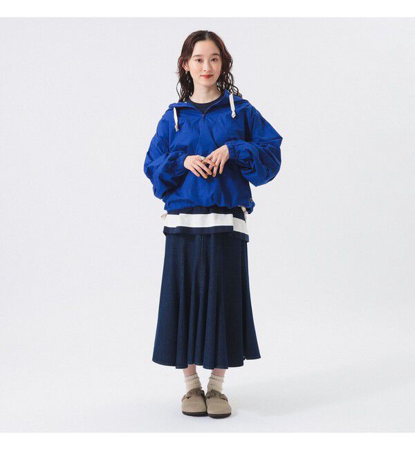 BEAMSBOY「デニム フレア スカート」|スカート|