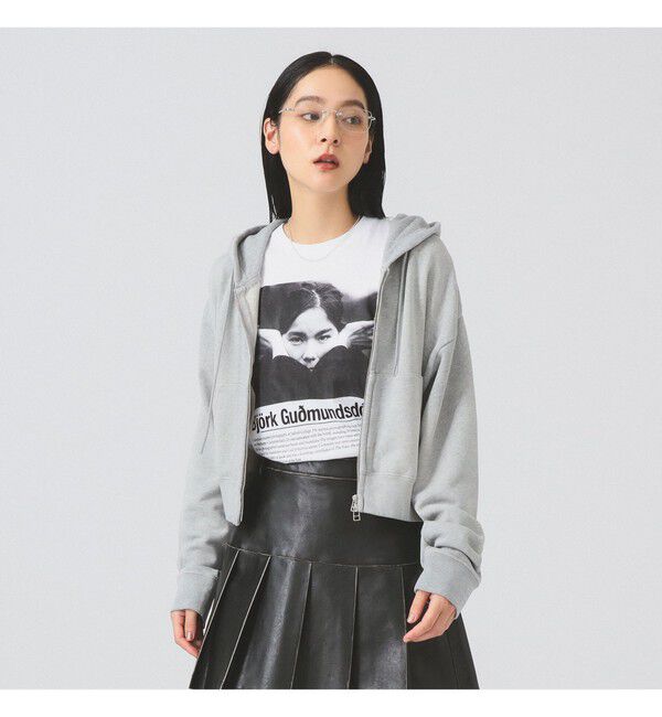 Ray BEAMS 「スウェット ジップ フーディー」|Tシャツ・カットソー|GREY