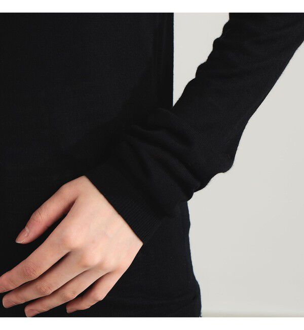 Demi-Luxe BEAMS 「AK+1 / 18ゲージ ハイネック プルオーバー」|ニット・セーター|