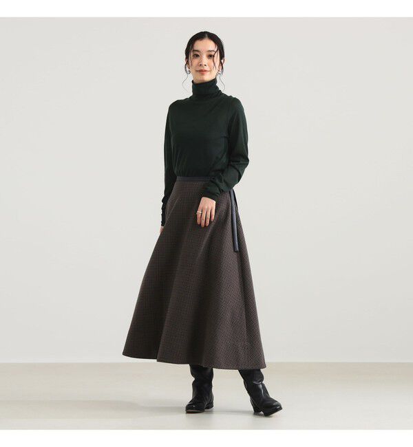 Demi-Luxe BEAMS 「AK+1 / 18ゲージ ハイネック プルオーバー」|ニット・セーター|