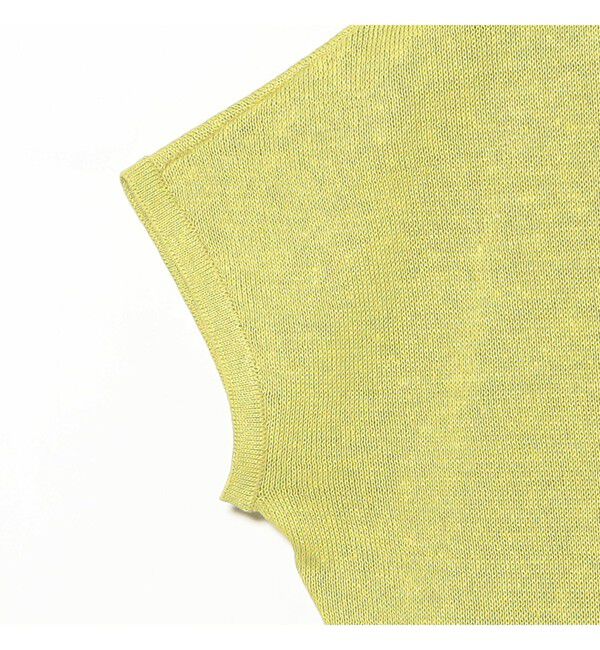 Demi-Luxe BEAMS 「SLOANE / 10ゲージ スキッパー ハーフスリーブ ニット」|ニット・セーター|