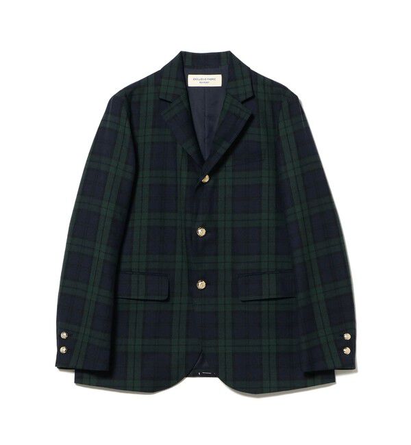 BEAMSBOY「ティーダブ スリー ボタン ブレザー」|テーラードジャケット|