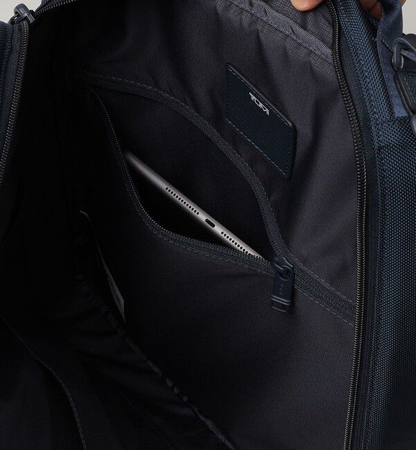 SHIPS「【SHIPS別注】TUMI: 完全別注モデル『ALPHA 3』ミッド 3WAY バッグ」|ビジネスバッグ|