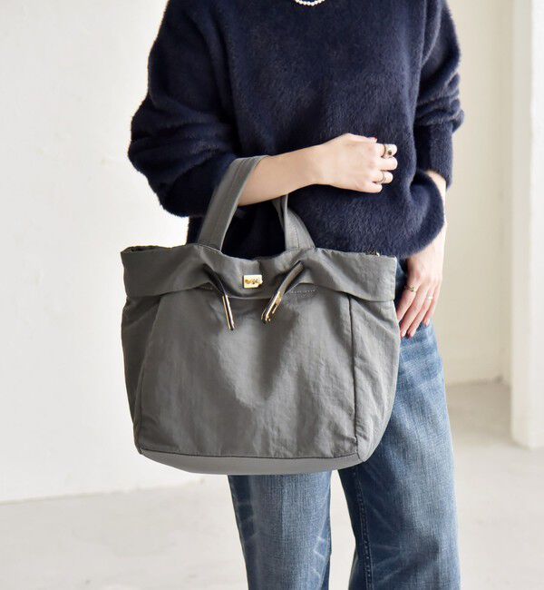 quaranciel「quaranciel: ベルトデザイン 2way トートバッグ（A4対応）」|トートバッグ|