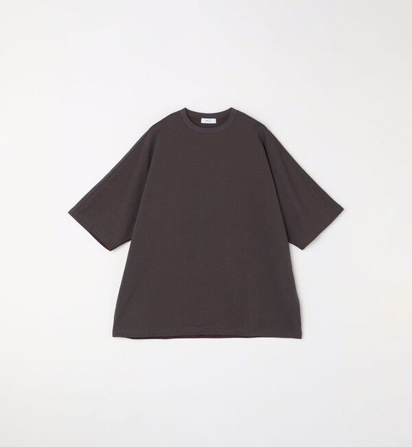 SHIPS any「SHIPS any: バックサイド / スリーブ プリーツ スケアスリーブ ワイド Tシャツ◇」|Tシャツ・カットソー|