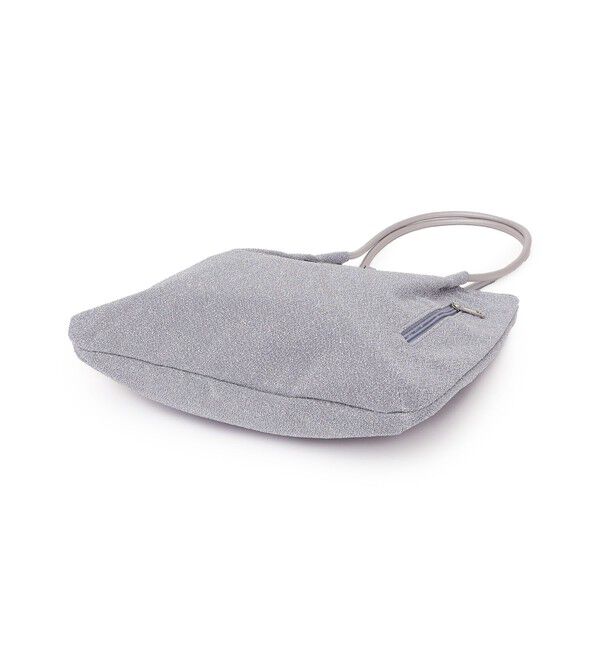 SHIPS any「《追加予約》【WEB限定】SHIPS any: ラメ フロント リボン トートバッグ」|トートバッグ|