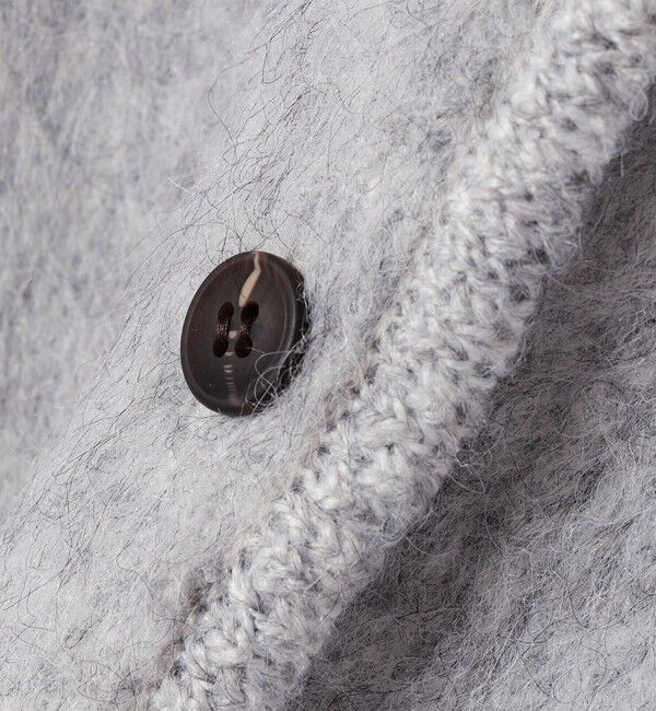 SHIPS any「SHIPS any:〈手洗い可能〉シャギー クルーネック ニット カーディガン」|カーディガン|