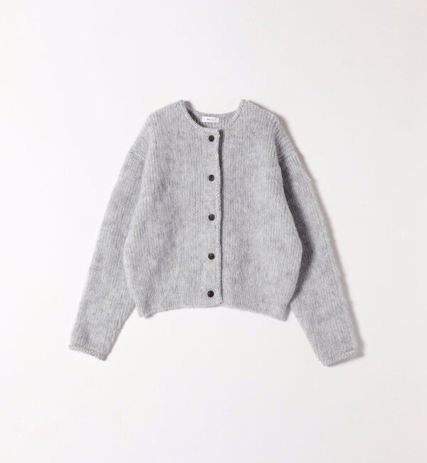 SHIPS any「SHIPS any:〈手洗い可能〉シャギー クルーネック ニット カーディガン」|カーディガン|