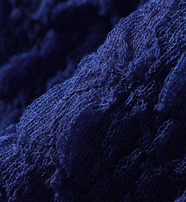 SHIPS any「SHIPS any:〈手洗い可能〉ジャカード バンピー コンパクト カーディガン」|カーディガン|