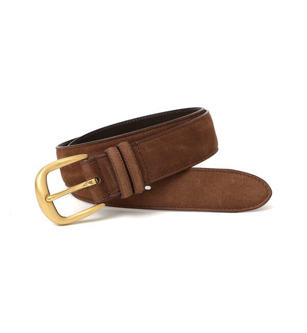 SHIPS for women「ヌバック レザー ボリューム バックル ベルト」|ベルト|