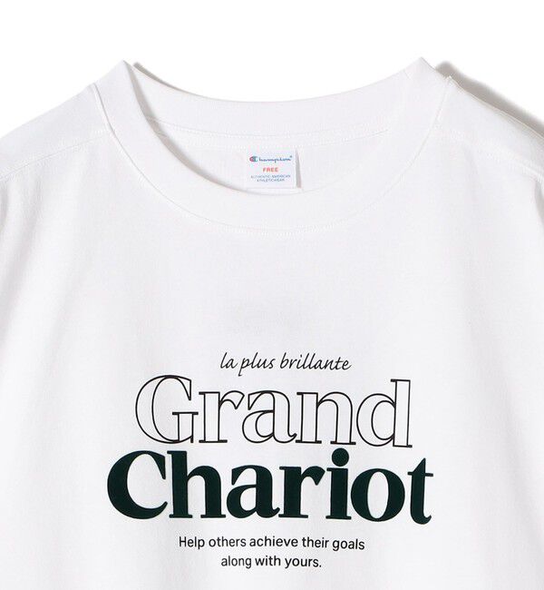 SHIPS for women「【SHIPS別注】Champion: プリント ロングスリーブ TEE」|Tシャツ・カットソー|