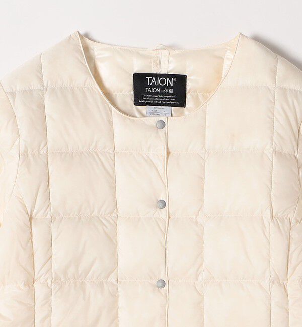 SHIPS any「TAION:〈手洗い可能〉インナー ショート ダウン ジャケット 25AW」|ダウン|
