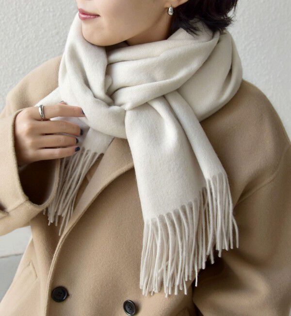 SHIPS for women「ウール カシミヤ ウォッシャブル ストール」|ストール|