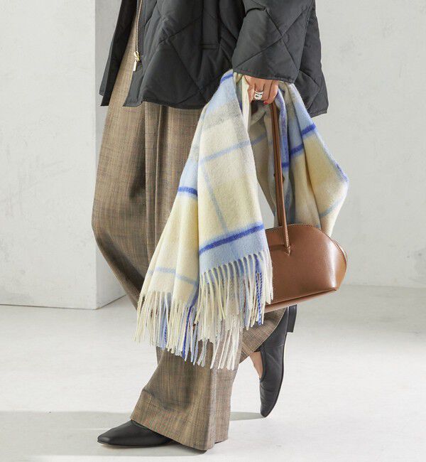 SHIPS for women「ウール カシミヤ ウォッシャブル ストール」|ストール|