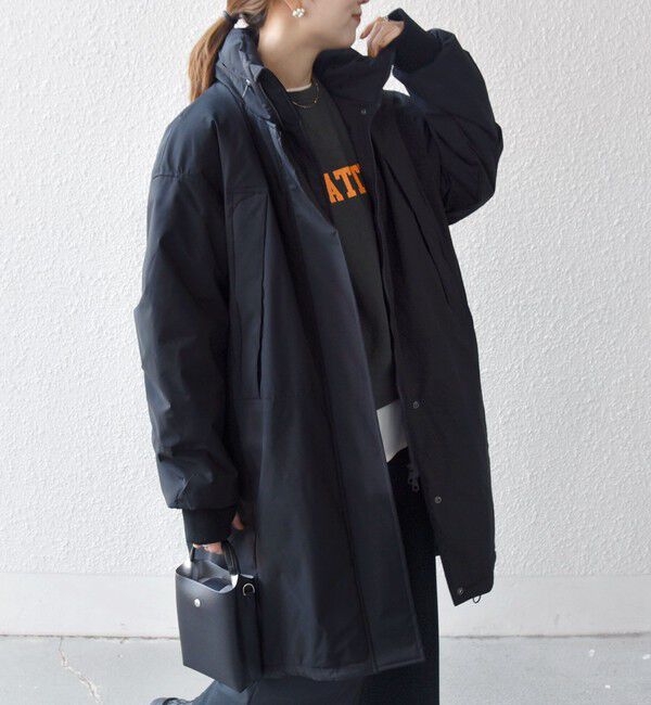 SHIPS any「SHIPS any:〈多機能〉中綿 2WAY スタンドカラー モンスター コート」|その他|