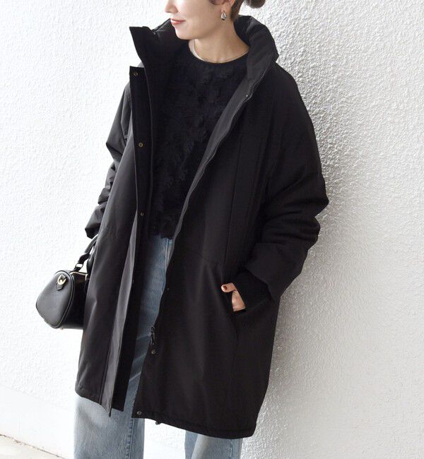 SHIPS any「SHIPS any:〈多機能〉中綿 2WAY スタンドカラー モンスター コート」|その他|