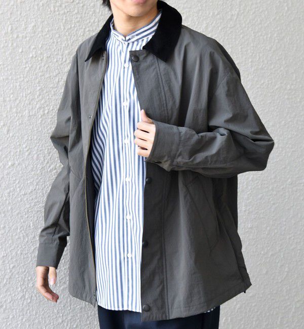 SHIPS any「【SHIPS any 別注】Bollington:〈洗濯機可能〉ショート ライト ハンティングジャケット◇」|ブルゾン・スタジャン|