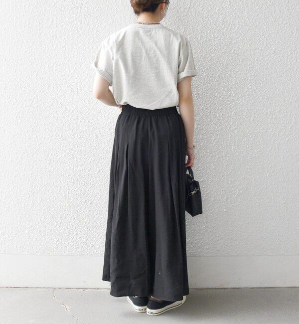 SHIPS any「《予約》SHIPS any:〈手洗い可能〉ギャザー ガウチョ イージー パンツ」|その他|