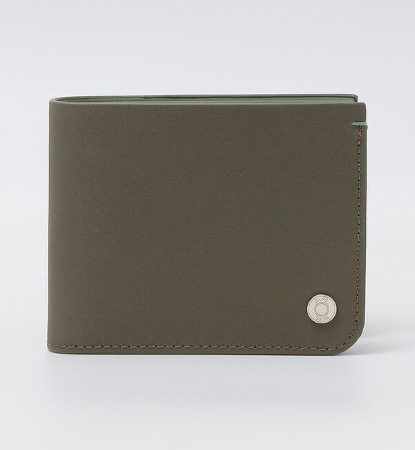 SHIPS「SHIPS: コンパクト ウォレット」|財布|オリーブ