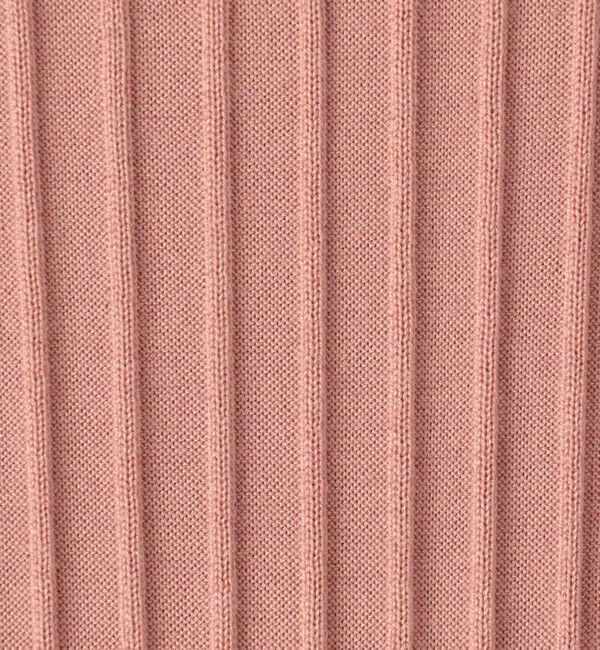 TOMORROWLAND collection「カシミヤシルクリブ ハーフスリーブプルオーバー」|ニット・セーター|