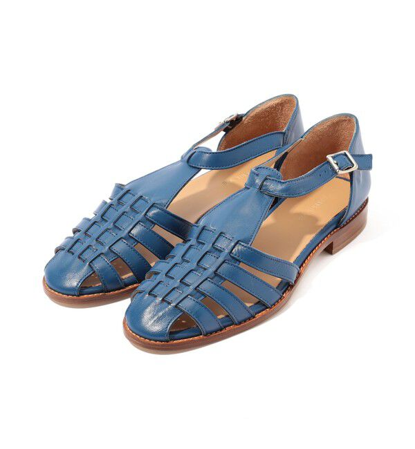 TOMORROWLAND GOODS「GALERIE VIE グルカサンダル」|サンダル|69 ブルー