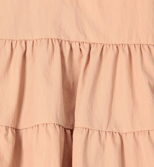 Ballsey「ハイカウントギャバジン ティアードブラウス」|シャツ・ブラウス|