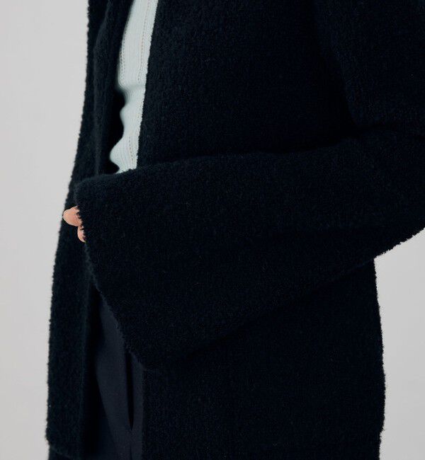 DES PRES「パイルステッチ ノーカラージャケット」|ノーカラージャケット|