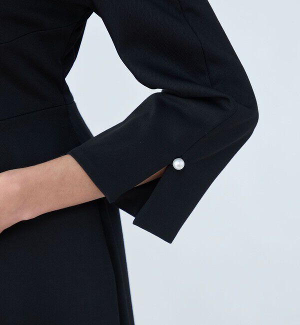 Ballsey「ウェーブツイル Vラップワンピース」|ワンピース|