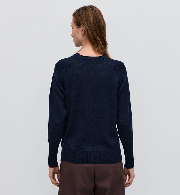 BACCA「【一部WEB限定】エクストラファインメリノウール クルーネックプルオーバー」|ニット・セーター|