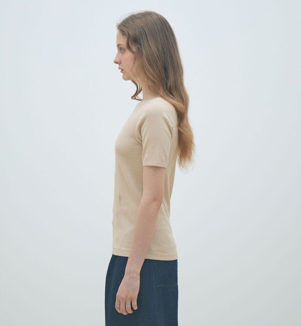 MACPHEE「コンビジャージー ハーフスリーブプルオーバー」|Tシャツ・カットソー|