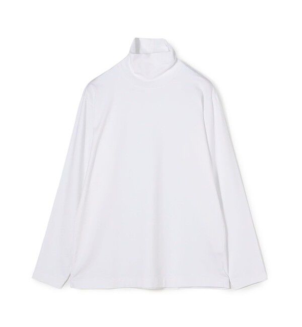 TOMORROWLAND MENS「60/3スビンコットン タートルネック ロングスリーブカットソー」|Tシャツ・カットソー|11 ホワイト