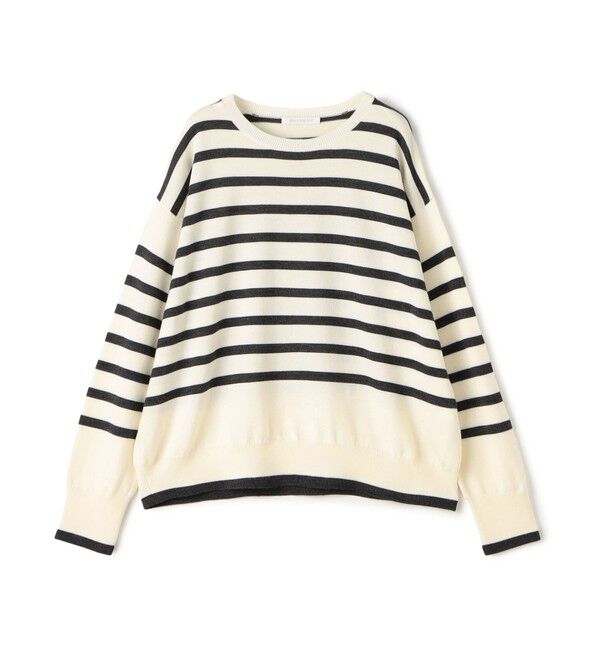 GALERIE VIE「ウーステッドウール ラウンドネックプルオーバー」|ニット・セーター|14 グレー系