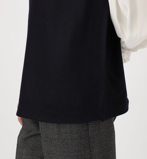 Ballsey「ウールスムース Vネックベスト」|ベスト・ジレ|