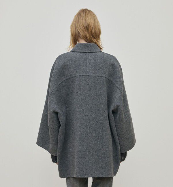 DES PRES「ウールモッサ バルカラーコート」|ステンカラーコート|