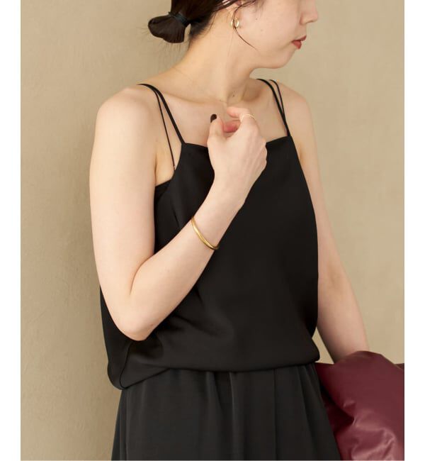 Plage「《追加》dull satin キャミソール」|キャミソール|