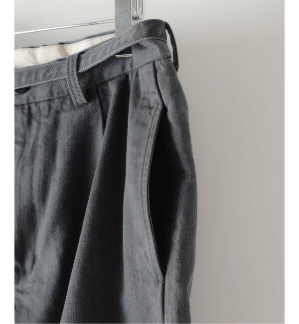EDIFICE「フェード  ベルテッド トラウザー」|デニム|
