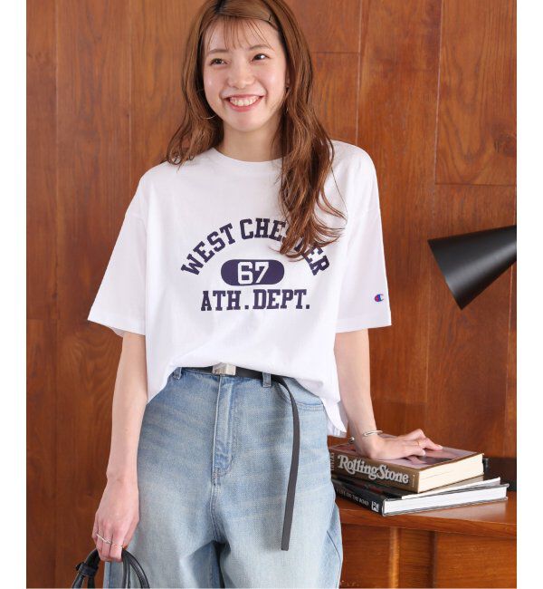 JOURNAL STANDARD relume「別注【Champion/チャンピオン】26/s Jersey Tee：Tシャツ」|Tシャツ・カットソー|