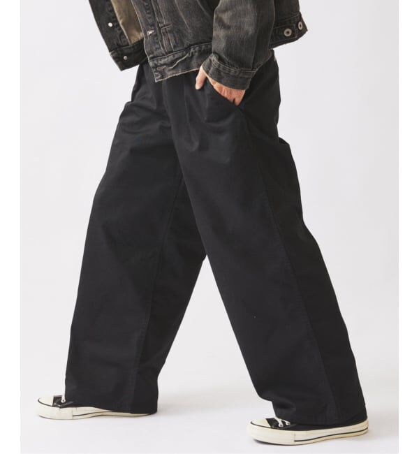 JOURNAL STANDARD relume「ワイド カット チノパンツ」|チノ|