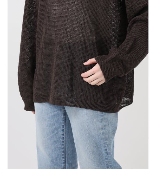 Spick and Span「コットンリネンギマリンクスルーズプルオーバー」|ニット・セーター|